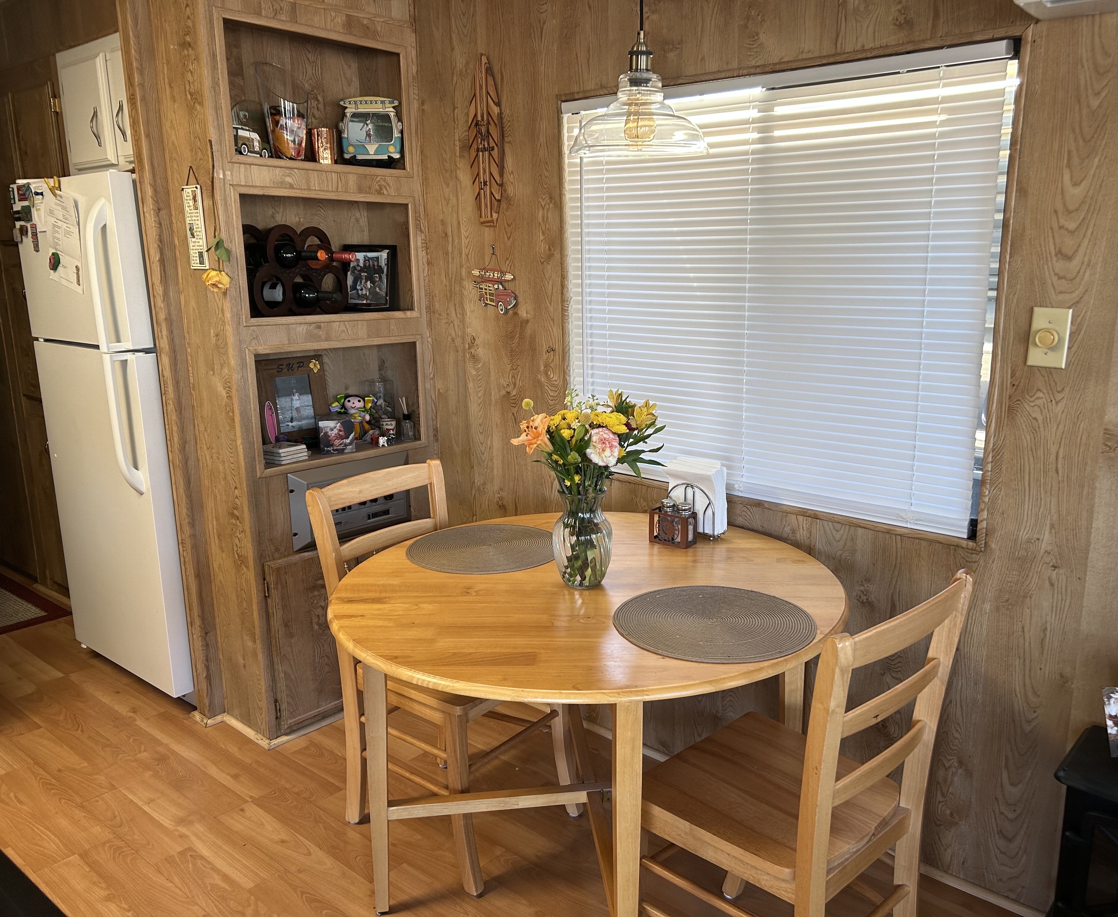 Dining area off the kitchen